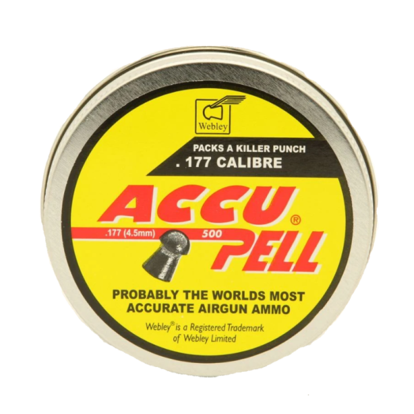 BALINES WEBLEY ACCUPELL 4,5MM LATA 500