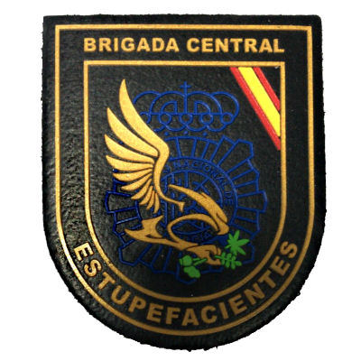 PARCHE DE BRAZO BRIGADA CENTRAL ESTUPEFACIENTES (UDYCO) EN PVC