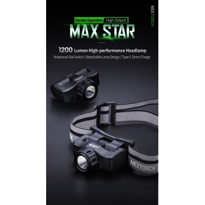 LINTERNA MAX STAR NEXTORCH 600 LM