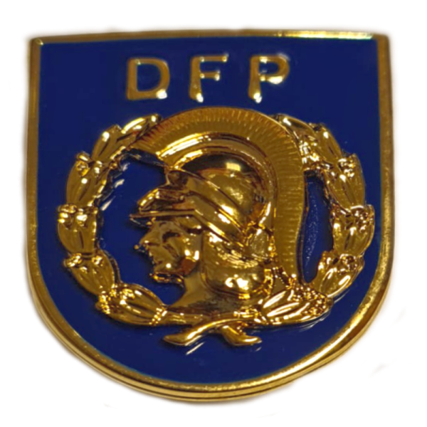 DISTINTIVO MINERVA FUNCION DIVISION FORMACION PERFECCIONAMIENTO (DFP) POLICIA NACIONAL