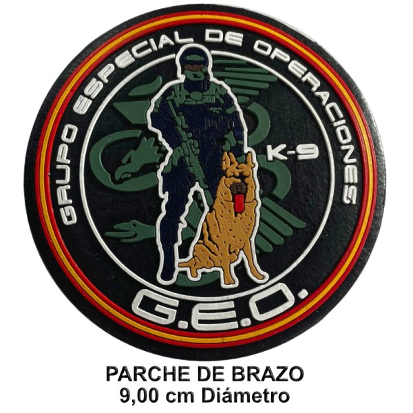 PARCHE GOMA DE BRAZO GEO - K9